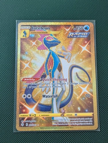 Inteleon 227/203 Evolving Skies Secret Gold - NM