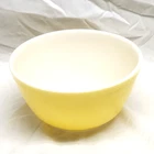 Pyrex Bowl Primary Color Yellow Nesting Mixing 1 1/2 pint #401 Vtg