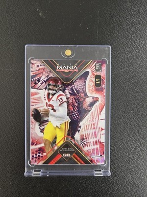 2024 wild card caleb williams 1/1 Auto Mania Painted Eagle