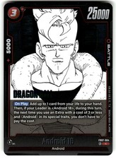 Android 16 Holo Common Manga Booster 02 FB07-004 NM