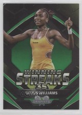2024 Topps Graphite Winning Streaks Green Refractor /75 Venus Williams 1f60