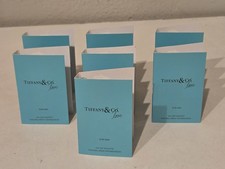TIFFANY CO LOVE FOR HIM EDT, LOT OF 7 PURSE SIZE TRAVEL 0.04 OZ EACH SAMPLE