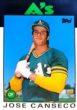 1986 Topps Traded - Jose Canseco #20T (RC)