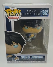 Funko POP! Sung Jinwoo #1982 Solo Leveling Animation Vinyl w/Protector