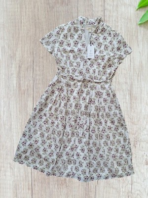 Seasalt Cornwall Top Terrace Fit and Flare Vintage Style Cotton Dress *Brand New