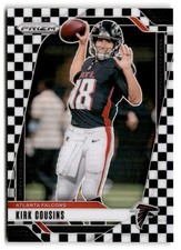 2024 Panini Prizm #10 Kirk Cousins Black and White Checker