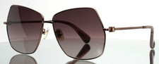 MAX MARA MM0035-H 38T Shiny Bronze Womens Gradient Sunglasses 61-13-140 'AS-IS'