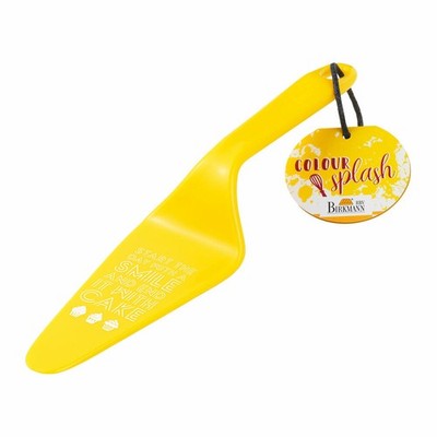 Birkmann Tortenheber Colour Splash Kuchenheber Backzubehör Kunststoff Gelb 26cm