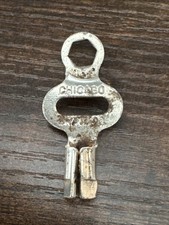 VINTAGE Roller Skate Metal Key - CHICAGO SKATE CO
