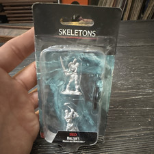 WizKids D D Nolzur  s Marvelous Miniatures Skeletons 2-Pack Unpainted 2020