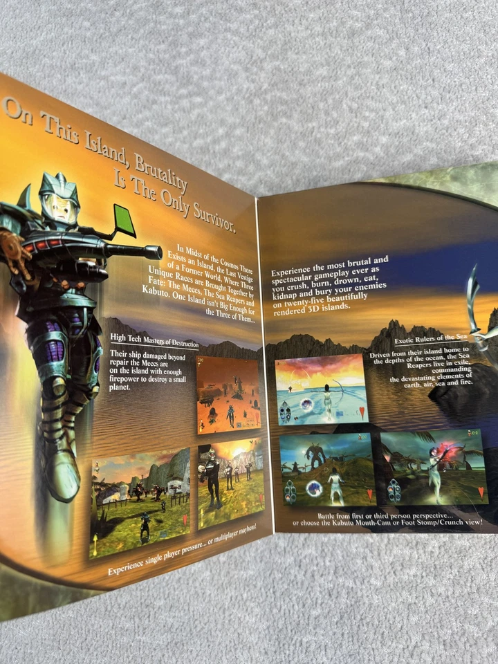 Vintage Giants Citizen Kabuto PC Game Big Box Complete 2000 Interplay Windows CD - Image 4 of 4