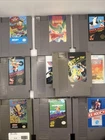 Lot Of 10 Original Nes Games Pinball Duck Hunt Excitebike Simpsons