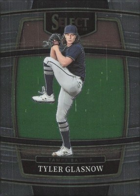 2022 Panini Select #46 - Tyler Glasnow Tampa Bay Rays