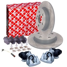 FEBI Bremsscheiben 276mm Beläge Bremssattel Hinten für MERCEDES W176 W242 W246 FEBI Bremsscheiben 276mm Beläge Bremssattel Hinten für MERCEDES W176 W242 W246