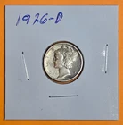 1926-D 10c Mercury Dime 90% Silver United States Coin Denver