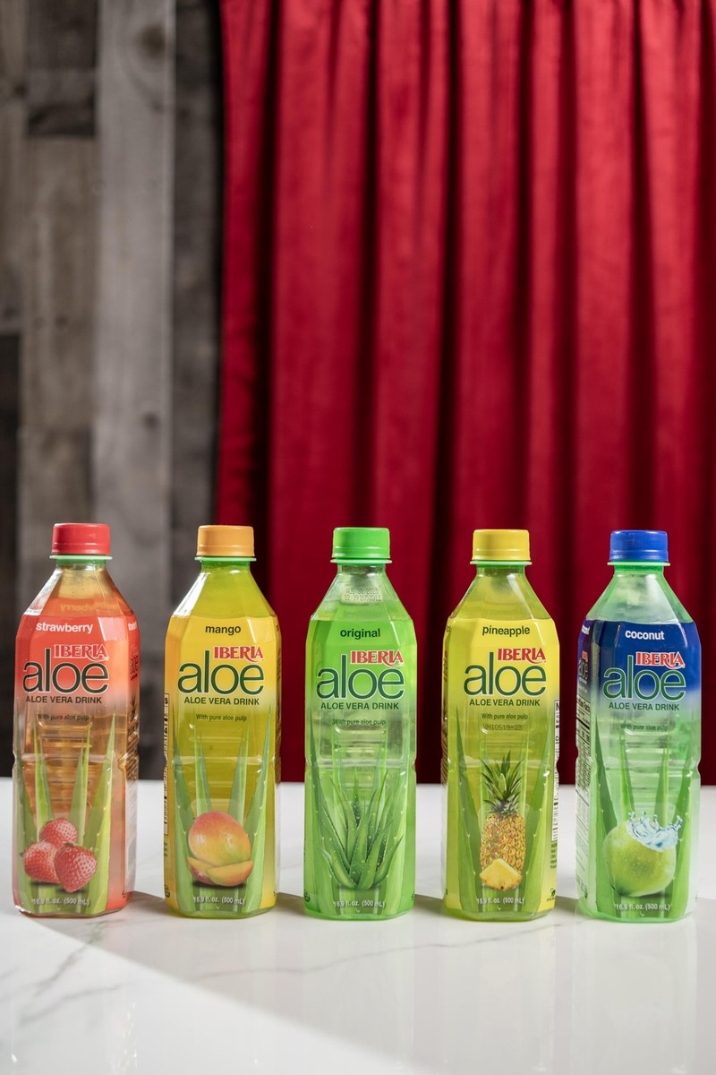 Aloe Vera Drink with Pure Aloe Pulp Variety Pack of 8 2 x Original 2 x  Mango ... | eBay