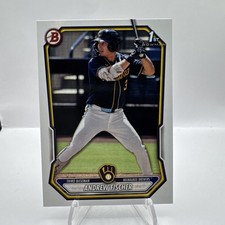 2026 Andrew Fischer Bowman Paper 1st Brewers #BP-149