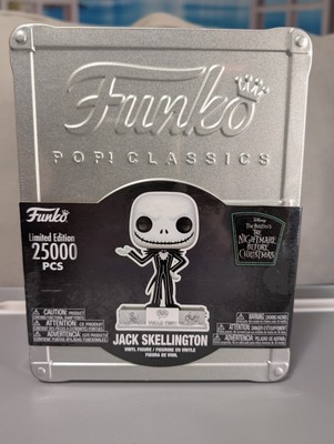Funko Pop! Classics NBC Jack Skellington Funko 25th Anniversary Vinyl in Tin 