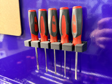 Magnetic Mini Screwdriver Holder For Snap-on Tool Cart Lid Organizer Magnetic Mini Screwdriver Holder For Snap-on Tool Cart Lid Organizer