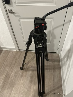 Manfrotto 501 Fluid Head Tripod with 3193 Pro Camera Support