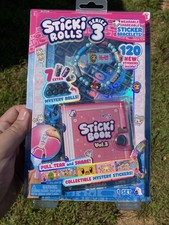 Sticki Rolls Sticki Book SERIES 3 Wearable Shareable Sticker Bracelets Vol 3