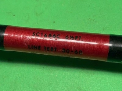 conventional 6ft 6inch medium heavy fishing pole VINTAGE SABRE CLASSIC 6 FOOT 6 INCH 30 TO 60 POUND CONVENTIONAL FISHING ROD