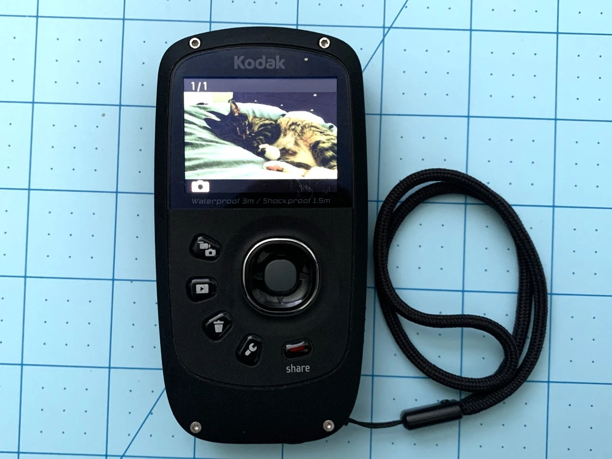 未使用　Kodak PlaySport 防水ビデオカメラ ブラック　　GM139 Kodak Playsport Zx3 for sale | eBay