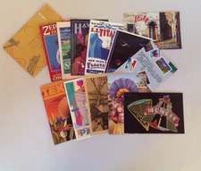 Vintage 1980 Greetings from Port Foliio Wilson Graphics Postcard Sampler Advert