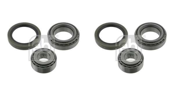 Febi Bilstein 2X Radnabe Radlagersatz Vorne FüR Mercedes S-Klasse W140 C140-image