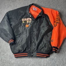 Vtg 1990s San Francisco Giants Starter Bomber Jacket Mens Xl MLB Baseball 90s