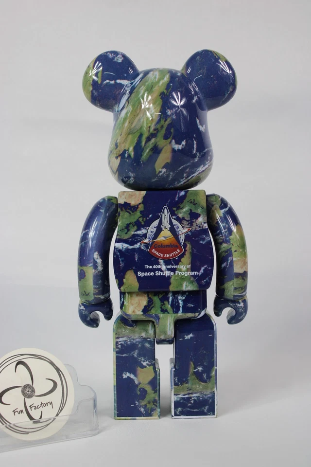 Bearbrick Earth (Columbia Space Shuttle) только 400% - Изображение 4 из 4