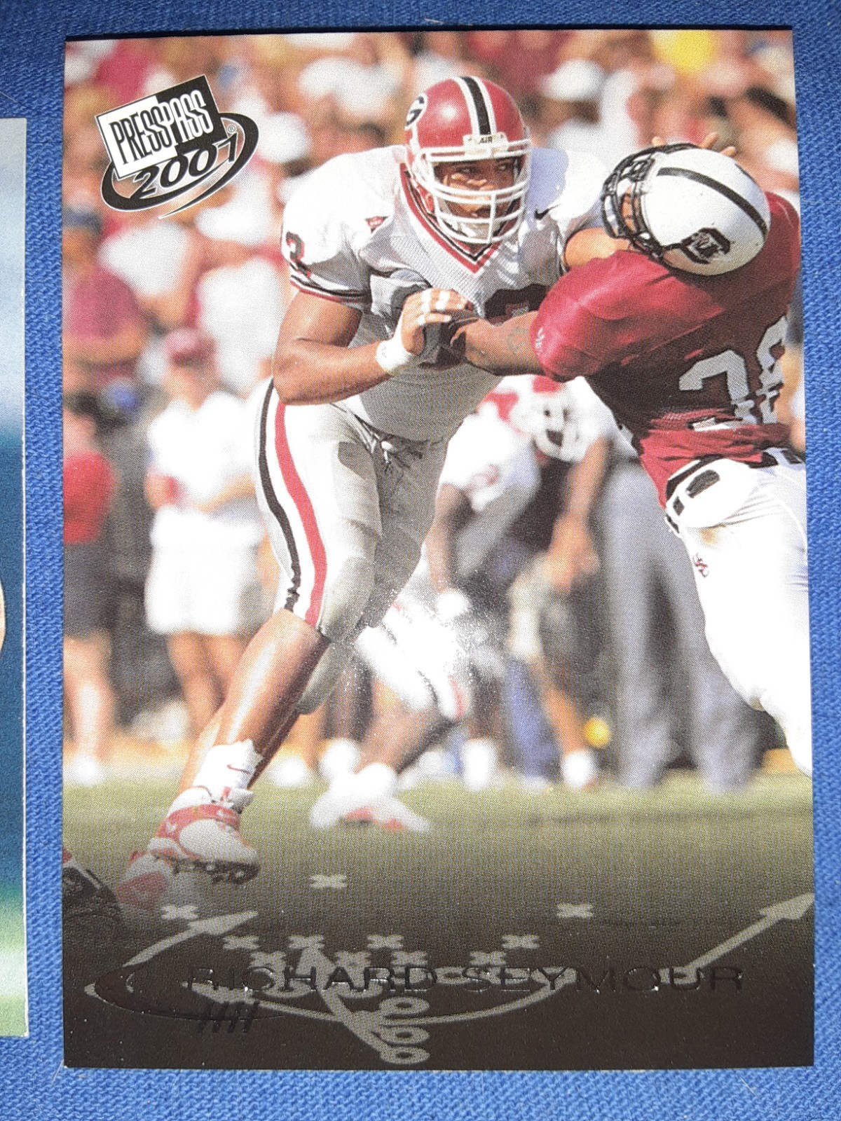 Richard Seymour Press Pass #39 Base