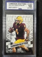 2025 Leaf Prized Rookie Cameron Skattebo CCG10