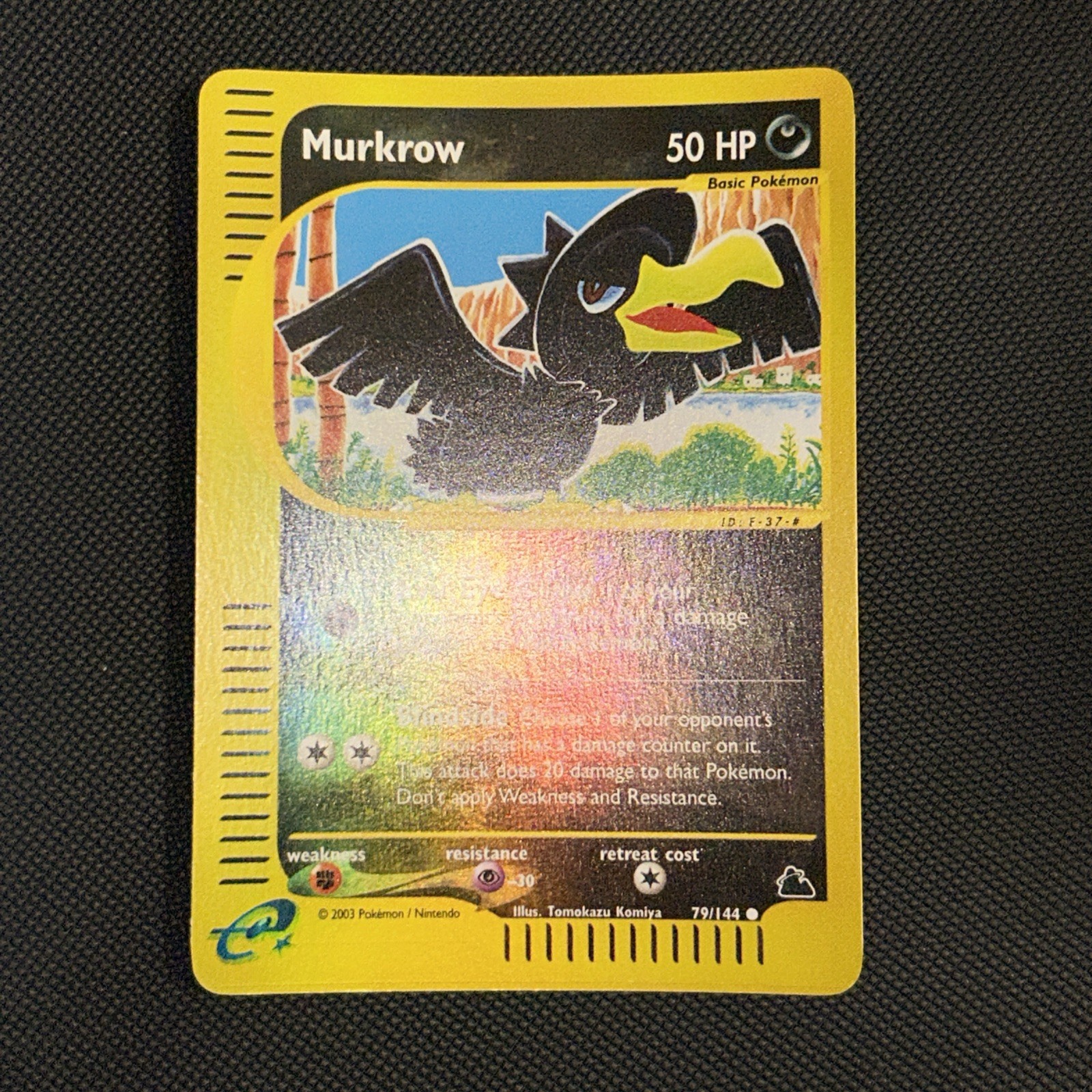 Murkrow 79/144 Skyridge Reverse Holo Rare PACK FRESH  MINT Pokémon NINTENDO