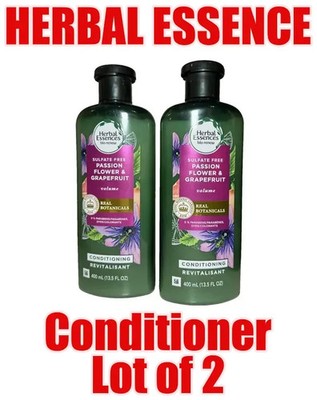 Herbal Essences Sulfate Free Passion Flower & Grapefruit Volume 13.5 oz lot of 2