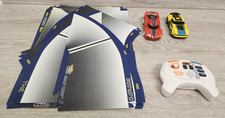 Hot Wheels AI Street Racing Lote 2 Coches 1 Control Remoto 22 Piezas de Pista Probado Funcionando
