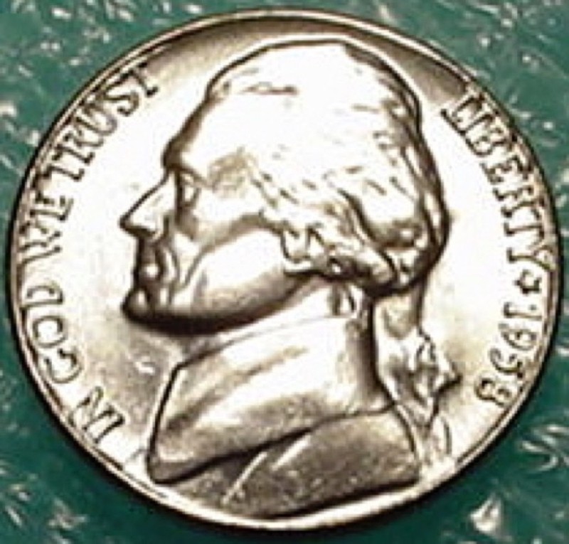 1958 D Jefferson Nickel  ~ BU/Uncirculated