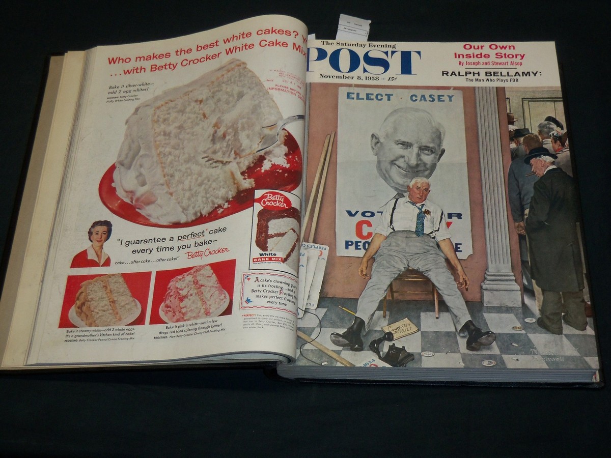 1958 NOV-DEC SATURDAY EVENING POST MAGAZINE VOLUME - NORMAN