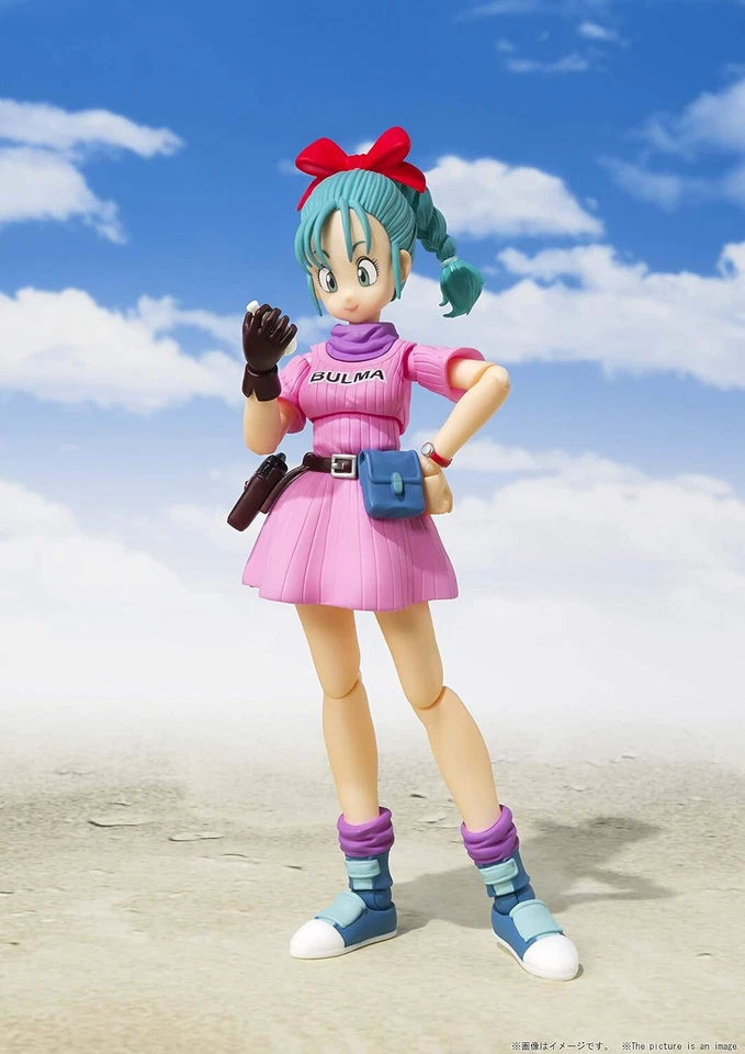 BANDAI S.H.Figuarts DRAGON BALL BULMA ADVENTURE BEGINS w/ Tracking NEW - Image 3 of 4