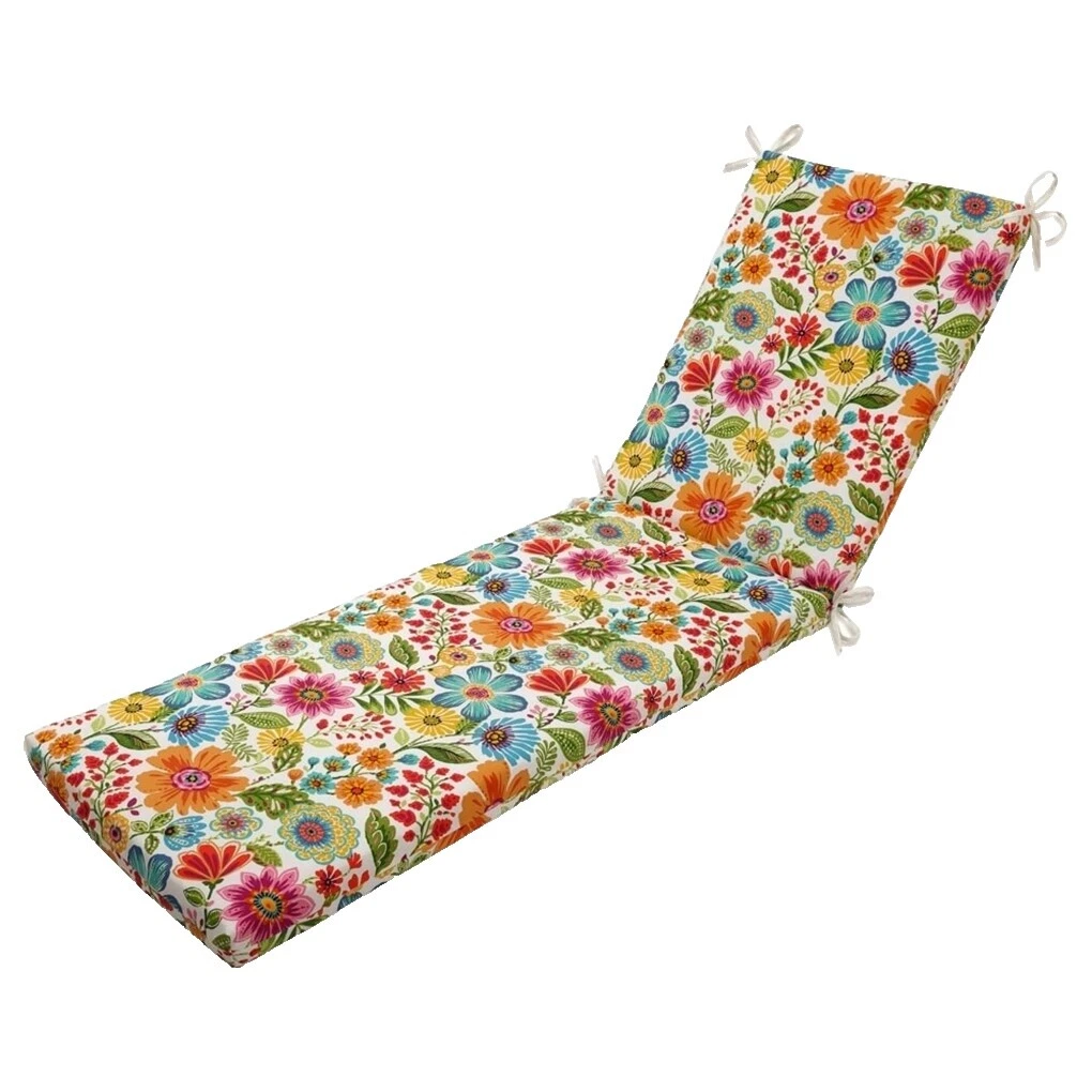 Multicolor Floral Patio Furniture Seat Pads