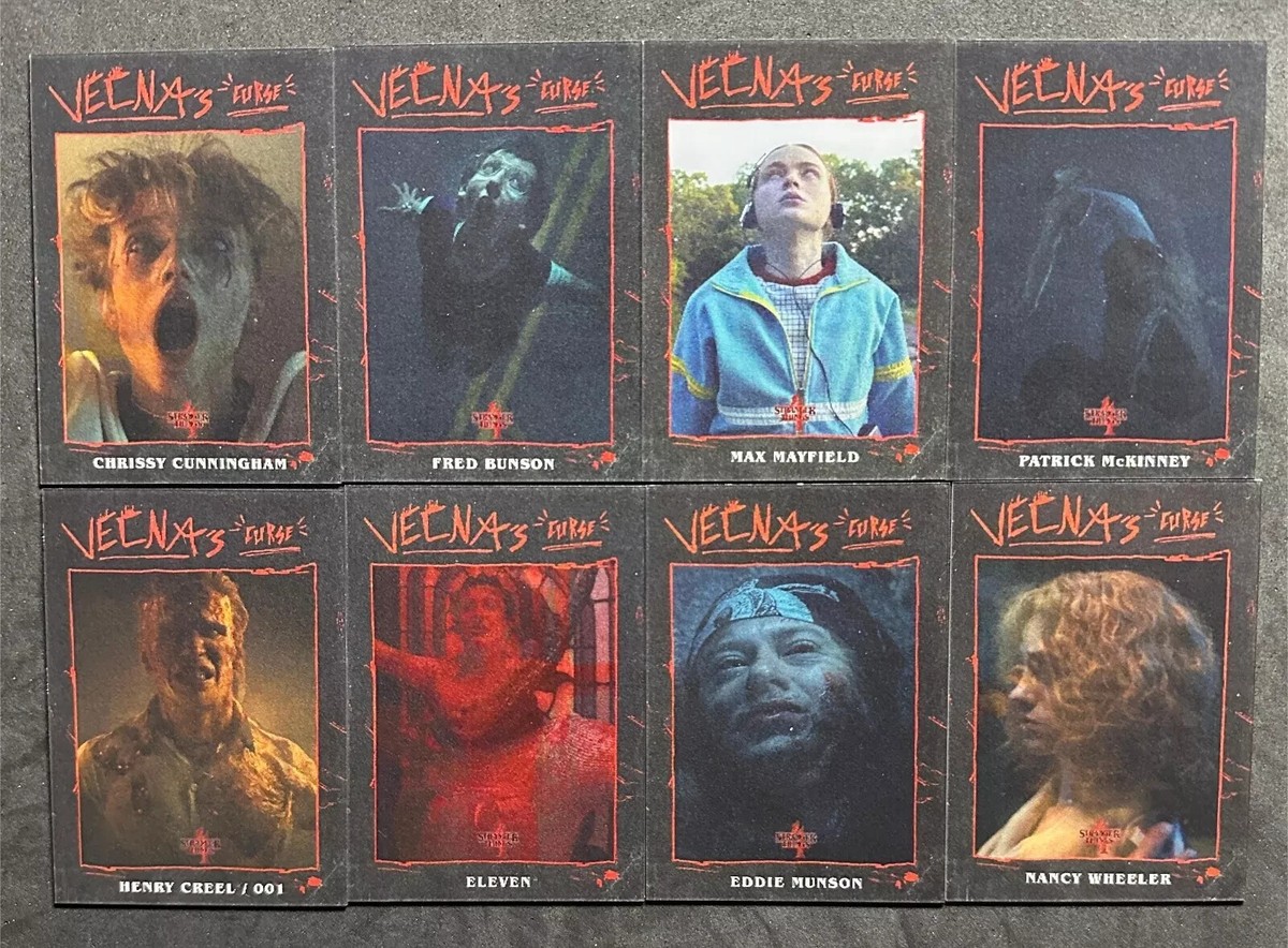 VECNA'S CURSE LENTICULAR 2023 Zerocool Stranger Things Season 4