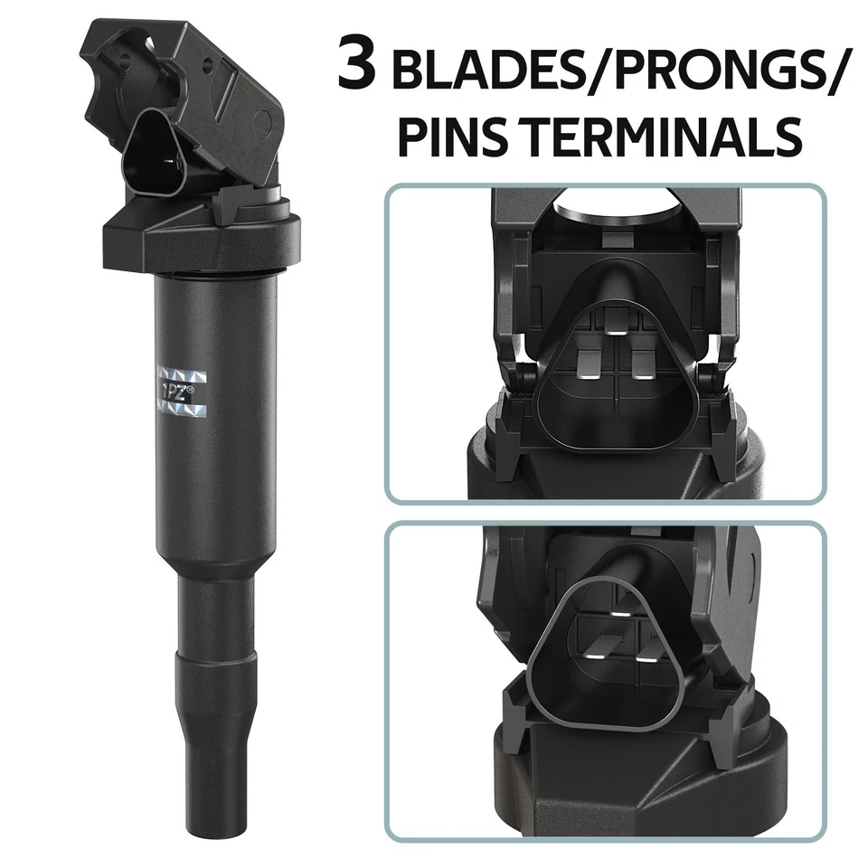6x OEM Ignition Coil & Iridium Spark plug for BMW 228i 320i 328i 428i 528i UF592 - Image 3 of 4