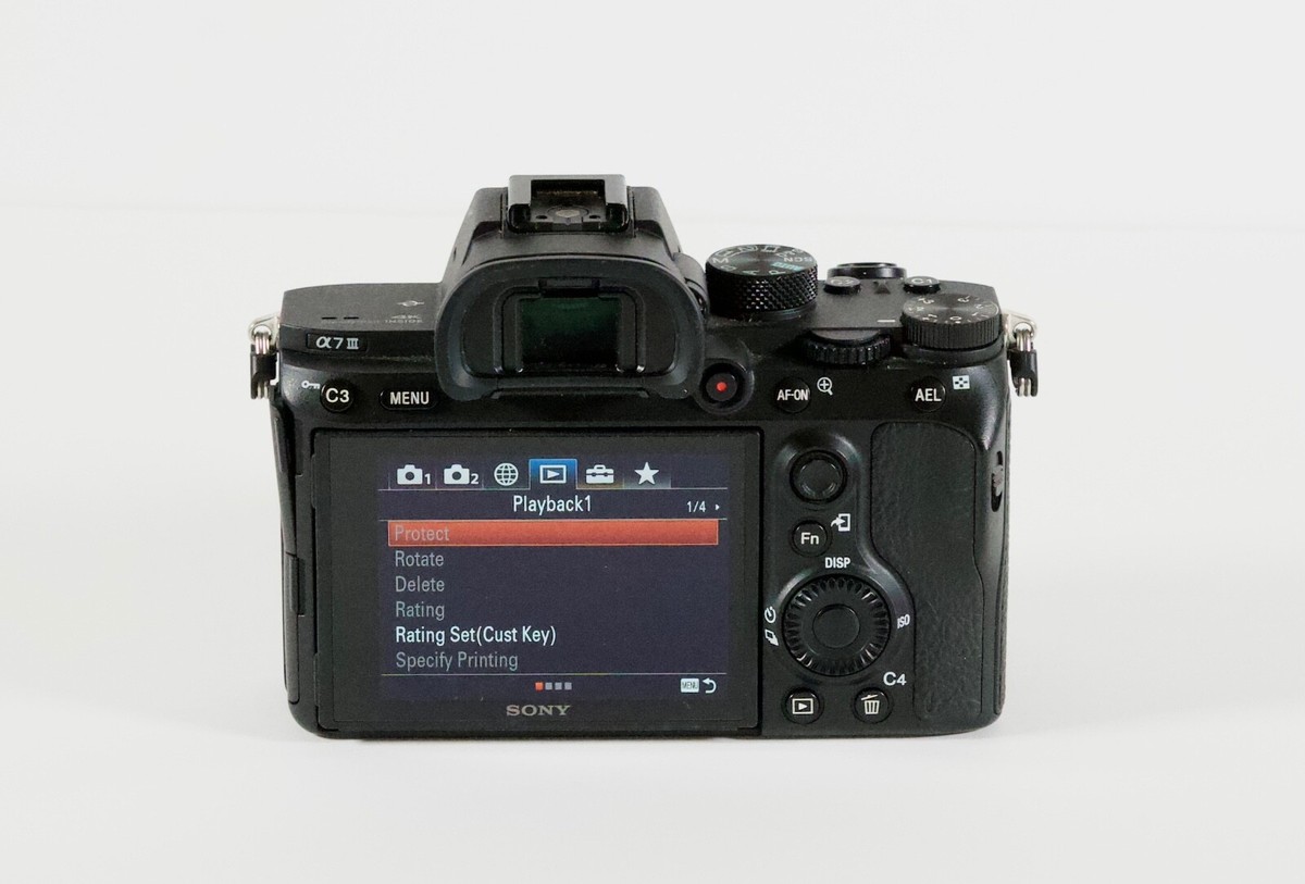 Sony Alpha a7 III Mirrorless Digital Camera (Body Only