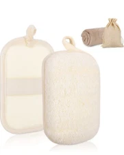 Loofah  Bath Shower Body Sponge Scrubber Exfoliator Washing Pad Cotton Shower