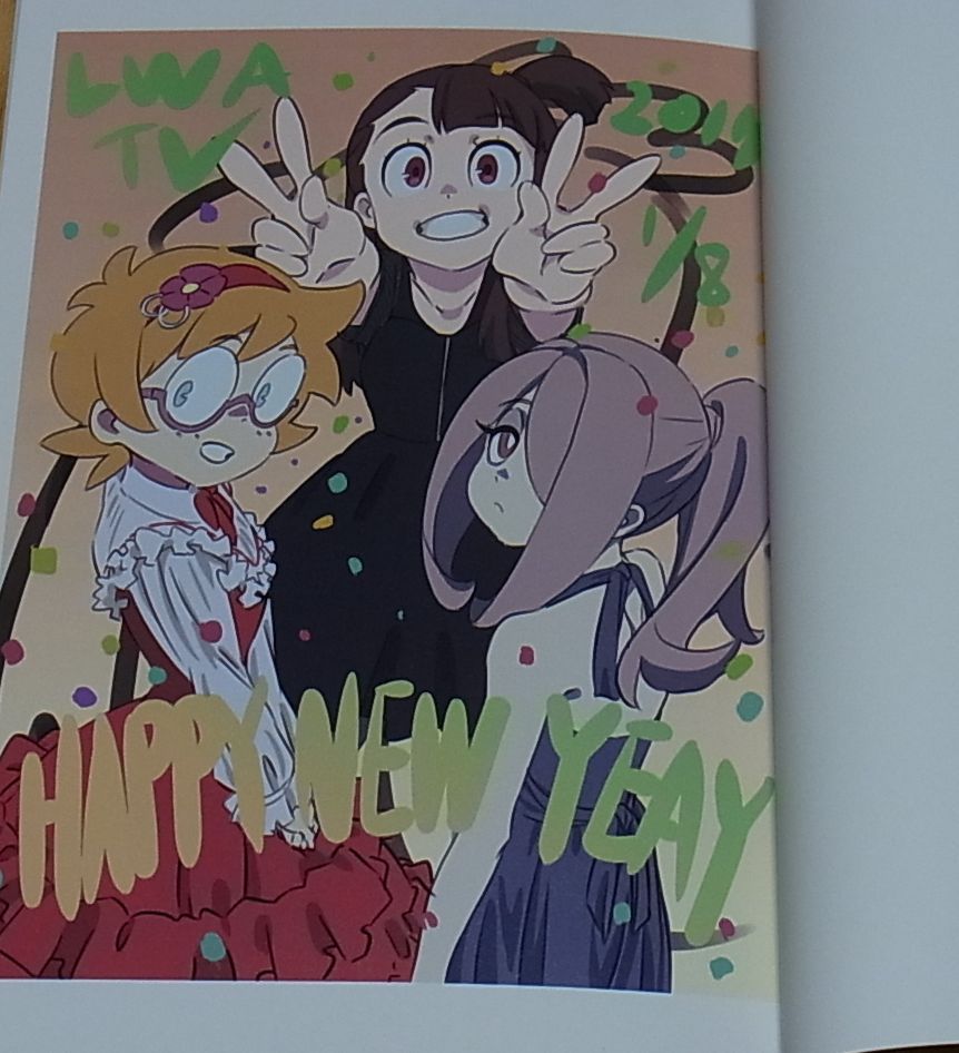 Kengo Saito Little Witch Academia & Idol Master Chihaya Fan