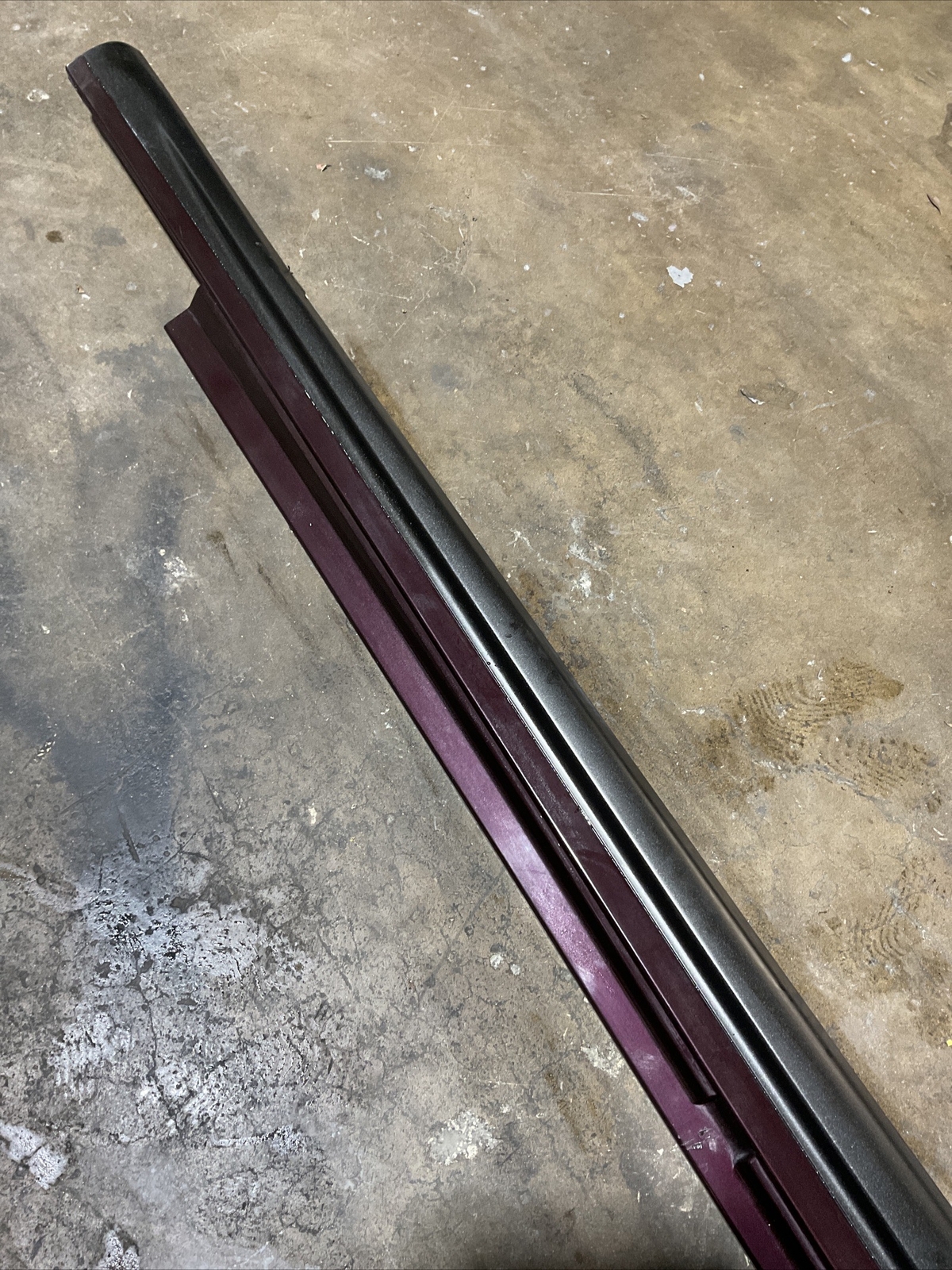 14-22 Maserati Ghibli S M157 Right Side Rocker Panel Side Skirt Black OEM 41k
