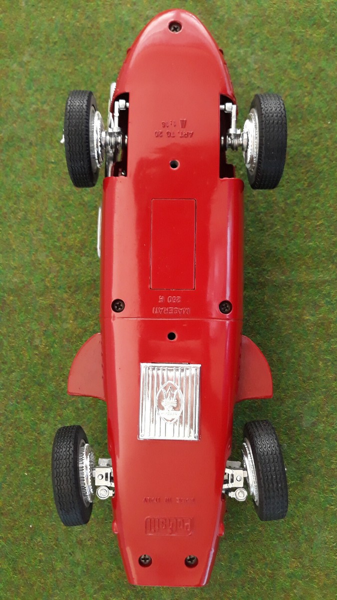 Maserati 250 F Rouge Tonka Polistil – Miniature F1 échelle 1/16, Zamac, Collection