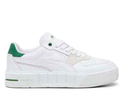 PUMA CALI COURT MATCH WNS Damen Weiß Sneakers Sportschuhe Wildleder (393094-01)