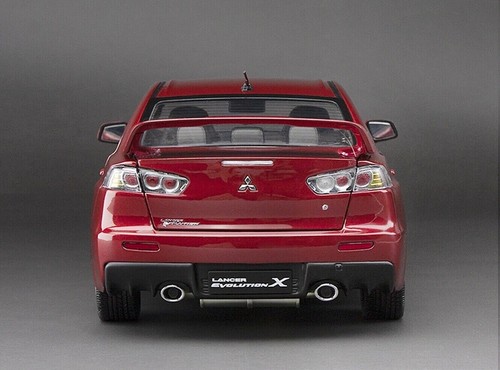 Sunstar 1/18 Mitsubishi Lancer Evolution X - Rosso Metallic- (Tooling) - 5822 - Foto 4 di 7