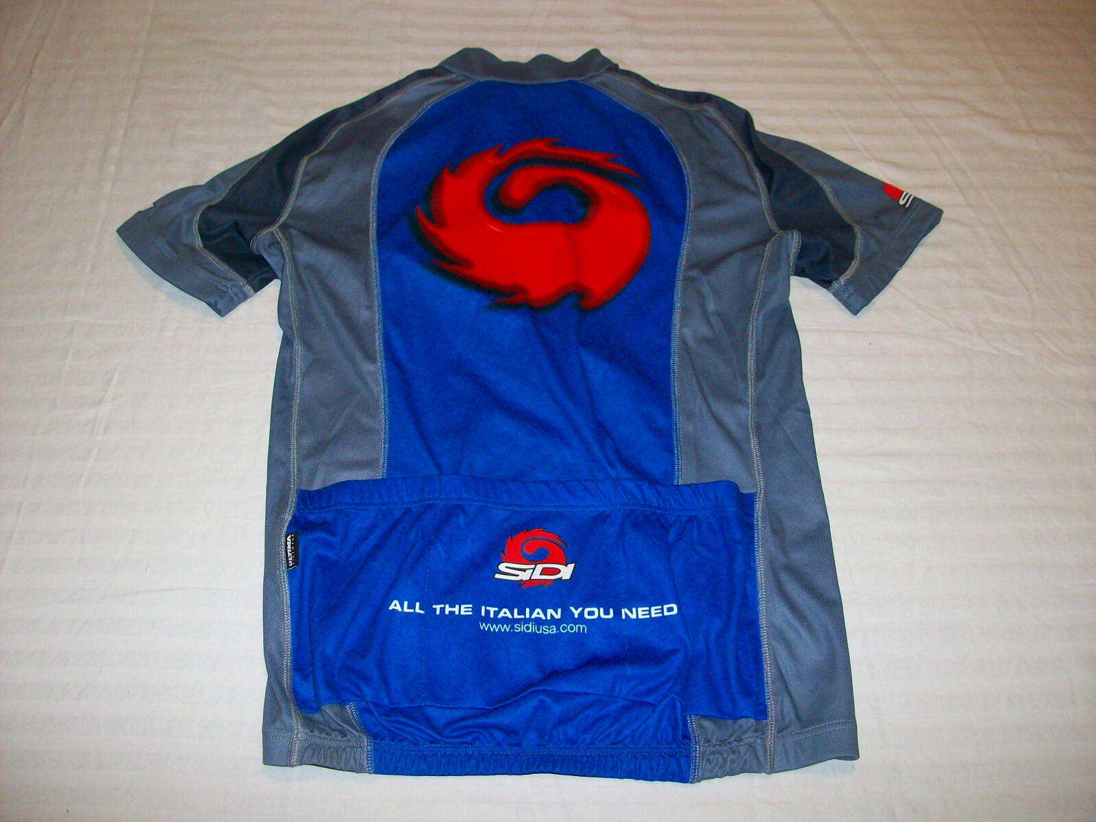 SIDI BICYCLE CYCLING JERSEY MENS LARGE MOUNTAIN/ROAD BIKE JERSEY NICE!
